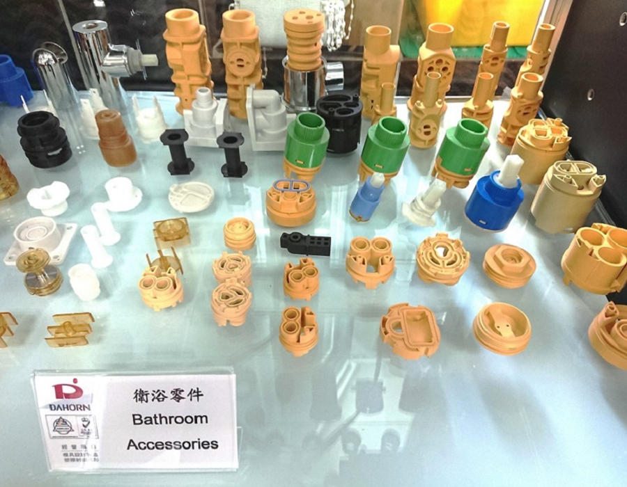 達鴻精工塑膠射出成型模具_Dahorn Plastic Injection Mold Moulding 00管理部_樣品櫃(照片)_衛浴零件Bathroom Accessories-2